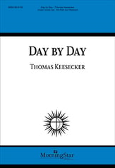 Day by Day Unison choral sheet music cover